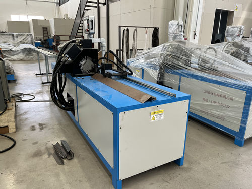 電動角鐵自動沖孔剪斷生產線